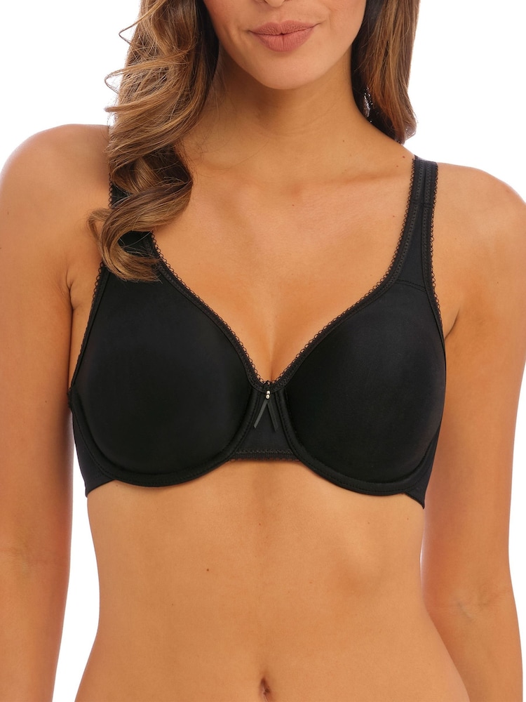 Wacoal Black Basic Beauty Full Figure Underwire Bra - Image 1 of 3 Wacoal Black Basic Beauty Full Figure Underwire Bra - Image 1 of 3
