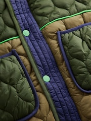 Boden Green Onion Quilted Coat - Image 7 of 8