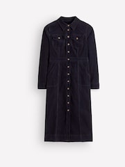 Boden Blue Fleur Cord Midi Dress - Image 5 of 5