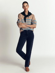 Blau - Boden High Rise Cord Slim Jeans - Bild 5 von 6