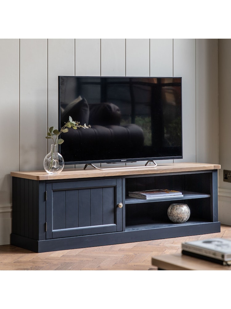 Gallery Home Meteor Navy Leroy Media Unit - Image 1 of 6