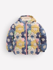 Boden Blue Fun Padded Coat - Image 1 of 5