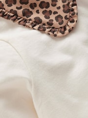Boden Cream Collared Breton Jersey Top - Image 3 of 3