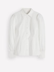 Boden White Volume Sleeve Shirt - Image 6 of 6