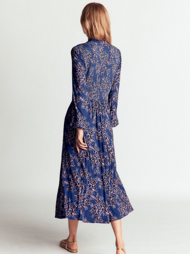 Boden Gesmoktes Jersey-Hemdkleid - Bild 2 von 4