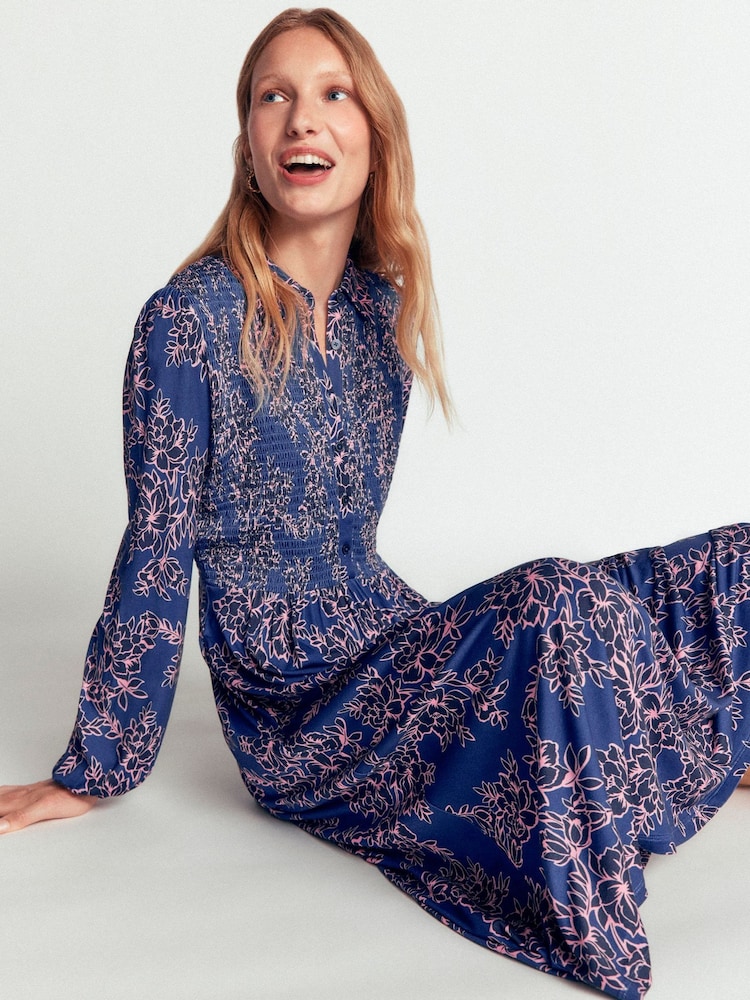 Boden Gesmoktes Jersey-Hemdkleid - Bild 4 von 4