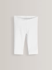 White 3 Pack Cropped Leggings (3-16yrs) - Image 2 of 4