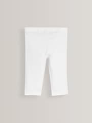 White 3 Pack Cropped Leggings (3-16yrs) - Image 3 of 4