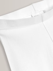 White 3 Pack Cropped Leggings (3-16yrs) - Image 4 of 4