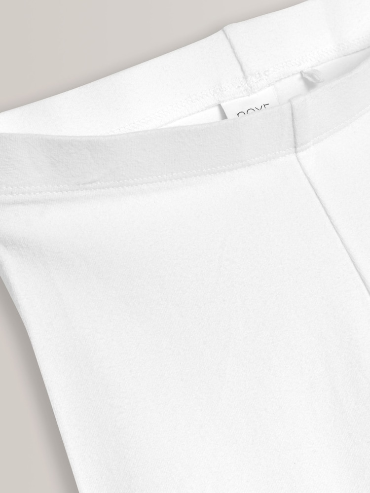 White 3 Pack Cropped Leggings (3-16yrs) - Image 4 of 4