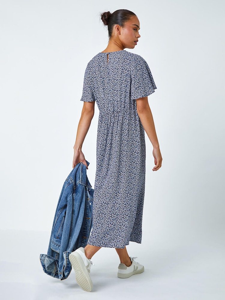 Vestido midi con diseño de cachemira con florecitas Petite de Roman - Imagen 2 de 5 Vestido midi con diseño de cachemira con florecitas Petite de Roman - Imagen 2 de 5
