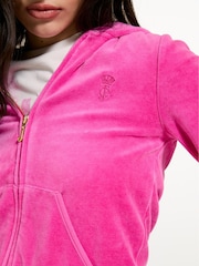 Juicy Couture Pink Washed Robyn Hoodie - Image 3 of 6