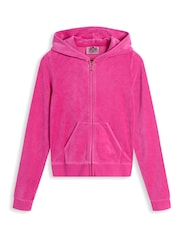 Juicy Couture Pink Washed Robyn Hoodie - Image 5 of 6