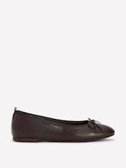 Boden Brown Patti Round Toe Ballet Flats - Image 2 of 5