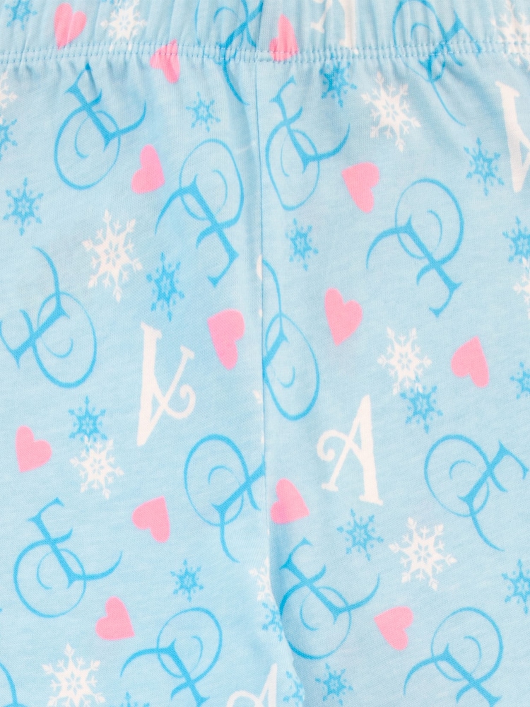 Character Blue Disney Frozen Long Leg 100% Cotton Pyjama Set - Image 8 of 8 Character Blue Disney Frozen Long Leg 100% Cotton Pyjama Set - Image 8 of 8