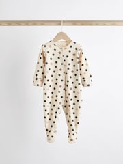 Orange Baby Character Sleepsuits 3 Pack (0-3yrs) - Image 4 of 13