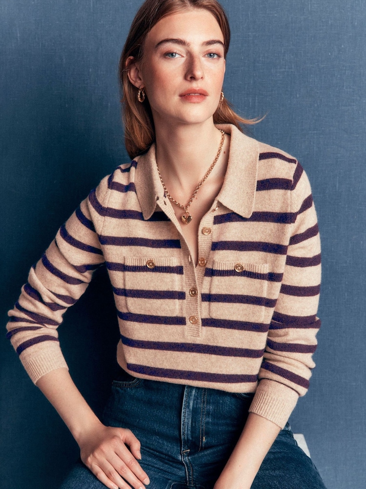 Boden Grey Marianne Merino Wool Jumper - Image 2 of 6 Boden Grey Marianne Merino Wool Jumper - Image 2 of 6