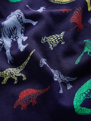 Boden Blue Snug Twin Pack Pyjamas - Image 3 of 3