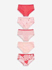 Red Hipsters 5 Pack (2-16yrs) - Image 1 of 3
