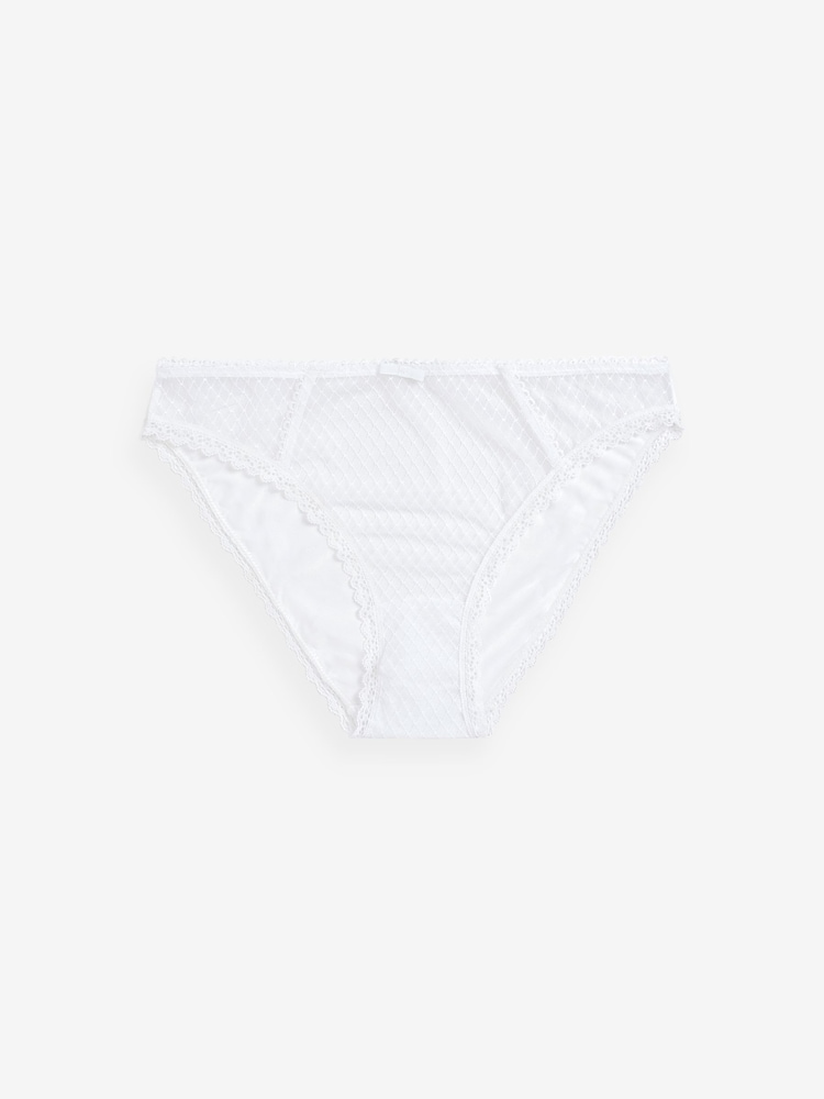Rose rose/blanc - Culotte brodée 2 Pack - Image 10 of 11