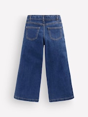Boden Blue Heart Embroidered Wide Leg Jeans - Image 2 of 4