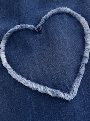 Boden Blue Heart Embroidered Wide Leg Jeans - Image 3 of 4
