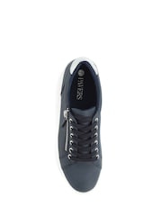 Pavers Blue Navy Pavers Chunky Platform Trainers - Image 4 of 6