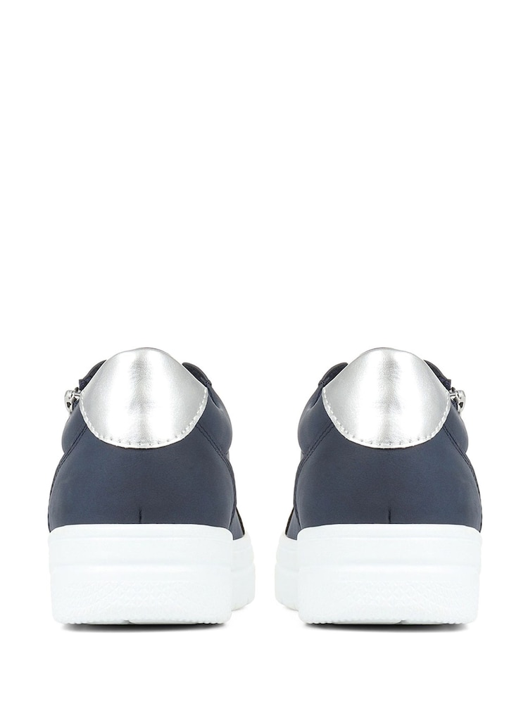 Pavers Blue Navy Pavers Chunky Platform Trainers - Image 6 of 6