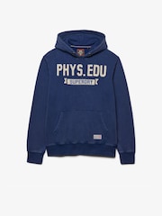 Superdry Blue Track Hoodie - Image 6 of 7