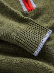 Boden Green Heritage Half-Zip Jumper - Image 5 of 5