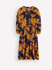 Or - Robe mi-longue en coton Nicola de Boden - Image 6 de 6