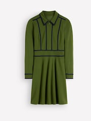 Vert - Boden Ula Ponte Short Dress - Image 6 de 6