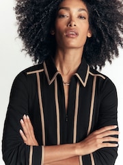 Noir - Boden Ula Ponte Short Dress - Image 2 de 3