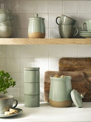 Sage Green Wolton Biscuit Jar - Image 4 of 4