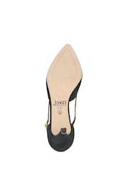 Jones Bootmaker Blue Leather Stiletto-Heeled Court Shoes - Image 6 of 6