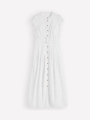 Boden White Arabella Cotton Maxi Dress - Image 6 of 6