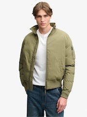 Superdry Green MA1 Bomber Jacket - Image 1 of 6