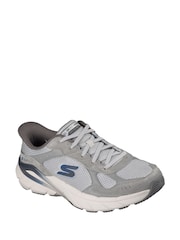 Skechers Grey Skech Cage Lexon Trainers - Image 2 of 2