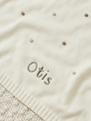 My 1st Years Personalised Spot Bobble Blanket - Image 2 of 3