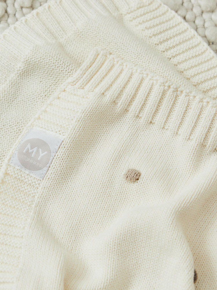 My 1st Years Personalised Spot Bobble Blanket - Image 3 of 3 My 1st Years Personalised Spot Bobble Blanket - Image 3 of 3