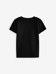 Schwarz - Kurzärmlige T-Shirts (3 Monate bis 7 Jahre) - Bild 3 von 4