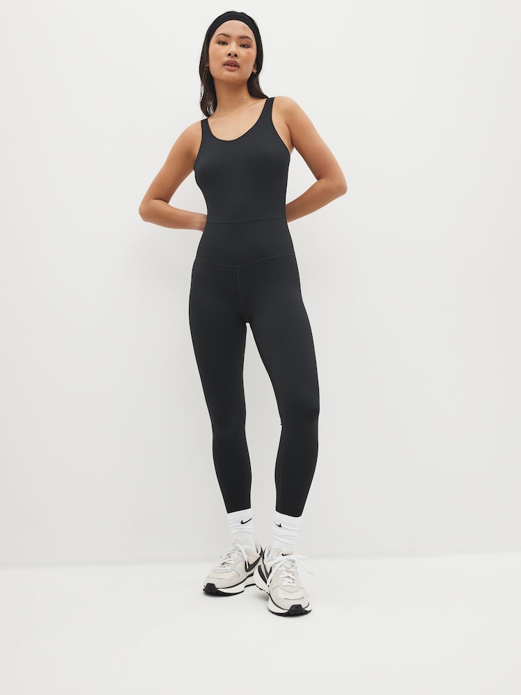 Nike Black One Unitard Bodysuit Jumpsuit - Image 1 of 4