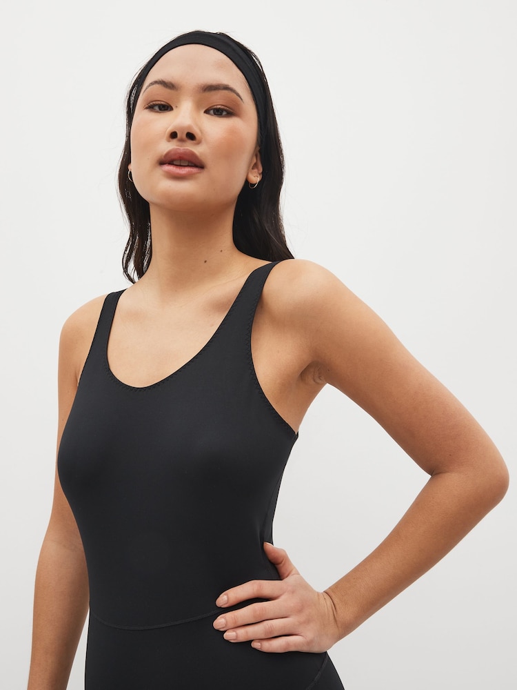 Nike Black One Unitard Bodysuit Jumpsuit - Image 4 of 4