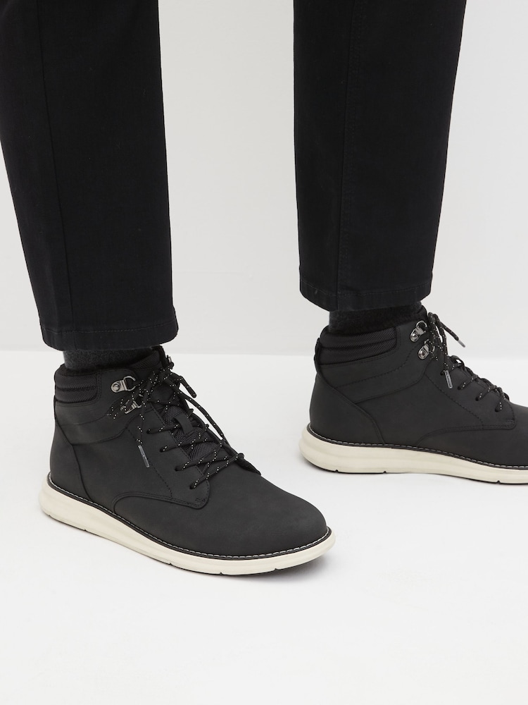 Black Warm Lined Boots - Image 1 of 6