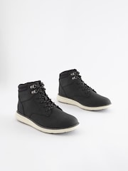 Black Warm Lined Boots - Image 2 of 6
