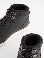 Black Warm Lined Boots - Image 5 of 6