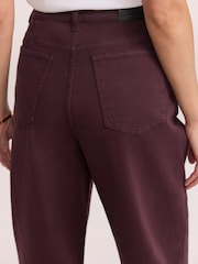 Mint Velvet Red Ultimate Barrel Jeans - Image 5 of 8