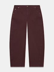 Mint Velvet Red Ultimate Barrel Jeans - Image 7 of 8