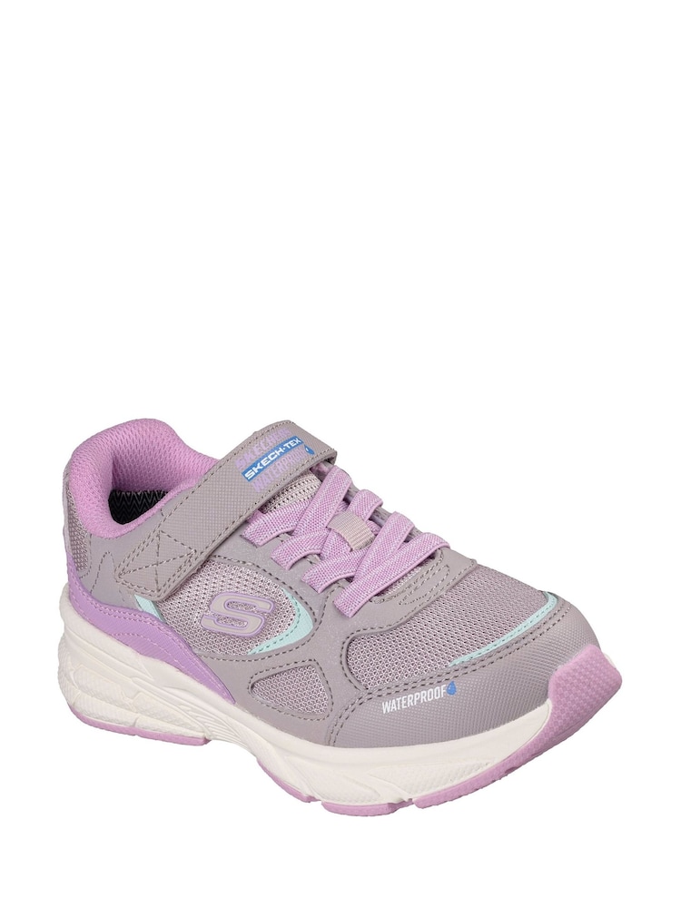 Skechers Purple Retro-Graph Puddle Party Trainers - Image 2 of 3 Skechers Purple Retro-Graph Puddle Party Trainers - Image 2 of 3
