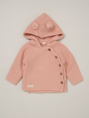 Homegrown 100% Cotton Knitted Button Cardigan - Image 1 of 3